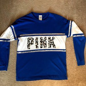PINK Victorias Secret Long Sleeve Loungewear Shirt